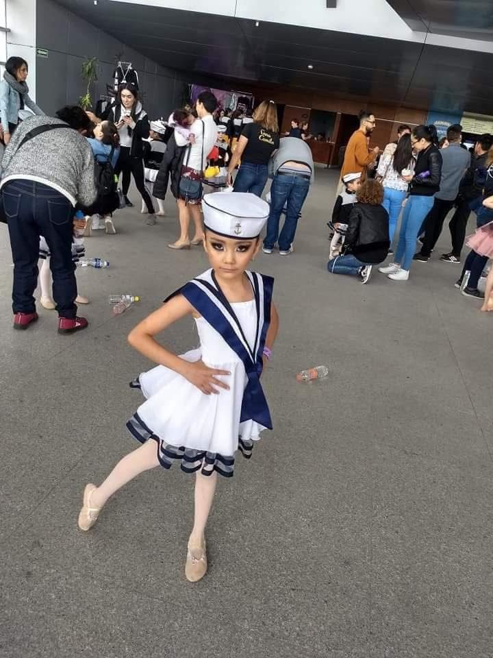 Muriel de niña