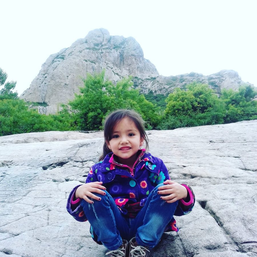 Muriel de niña